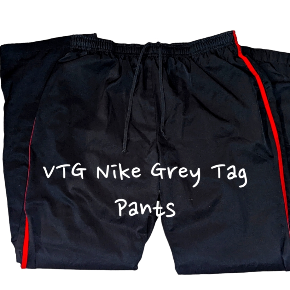 Vintage Nike Grey Tag Track Pants